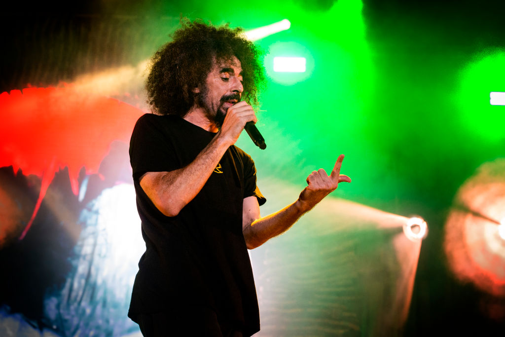 Italian Singer Caparezza performs on July 23, 2022, in Rome, Italy.