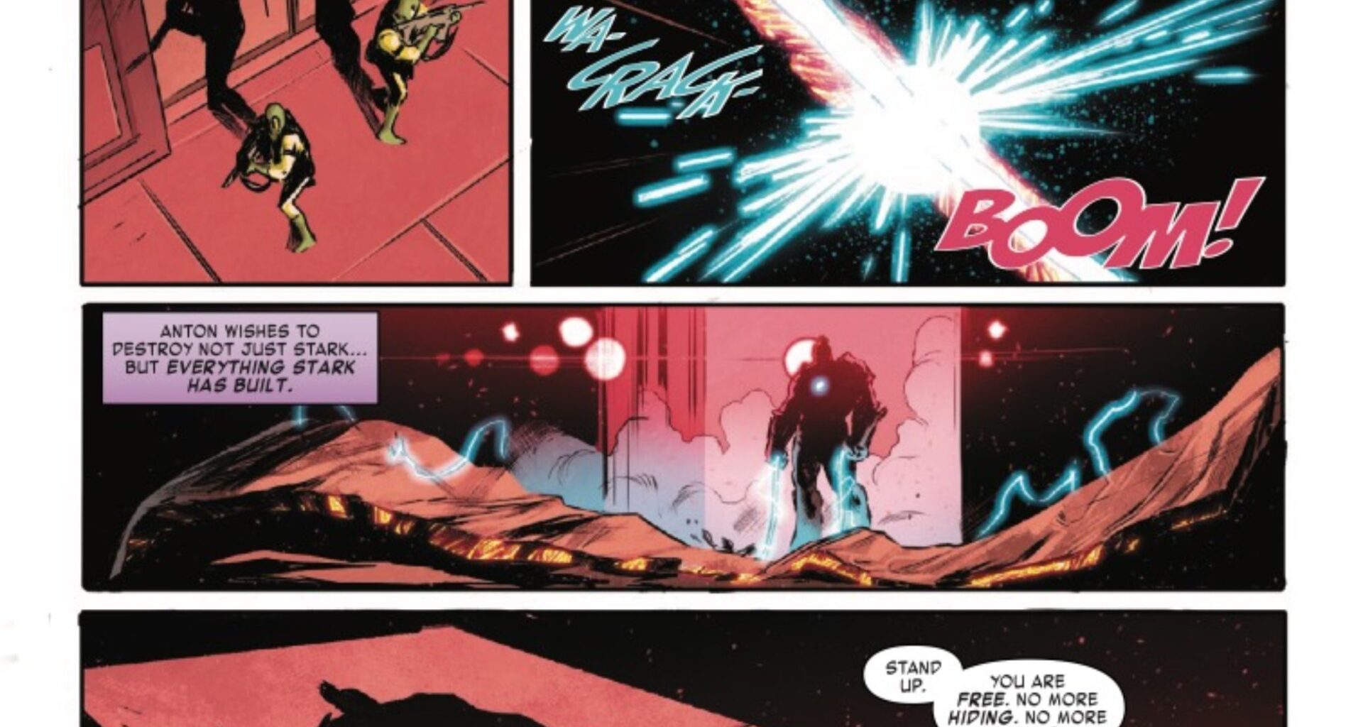 Iron Man #8 Preview: Whiplash Targets Tony's Love Life