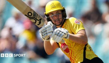 Nat Sciver-Brunt hits out for Trent Rockets