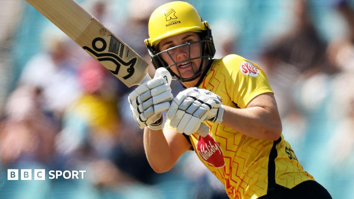 Nat Sciver-Brunt hits out for Trent Rockets