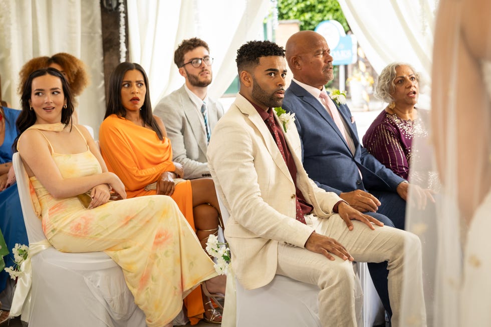 Frankie Osborne, Gemma Johnson, Prince McQueen, Donny Clark and Misbah Maalik in Hollyoaks frankie osborne, gemma johnson, prince mcqueen, donny clark and misbah maalik in hollyoaks