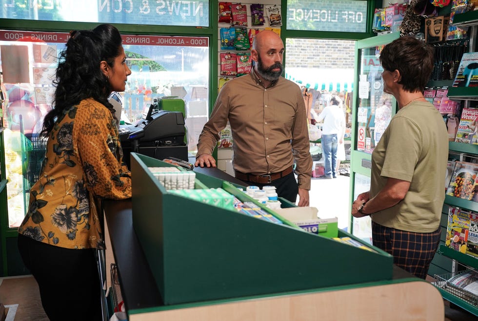 suki panesar unwin, robin dawson, eve panesar unwin, eastenders