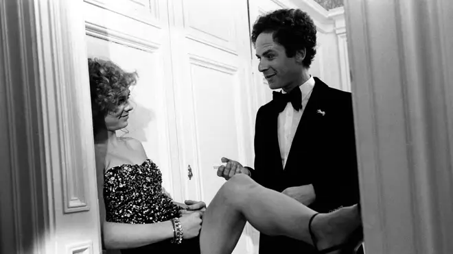 Theresa Russell and Art Garfunkel have their fateful meeting in Nicolas Roeg's Bad Timing (1980).