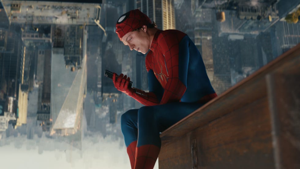 tom holland, spiderman brand new day