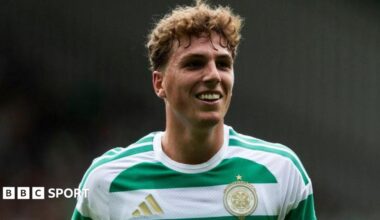 Celtic midfielder Arne Engels