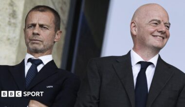 Gianni Infantino latest: Uefa & Conmebol respond as Fifa senior executives back president