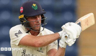 Chris Cooke wields the bat for Glamorgan