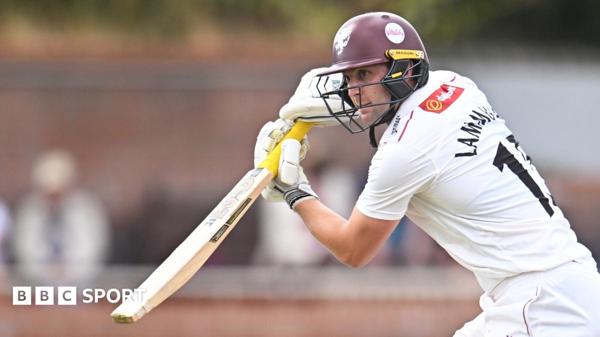 Tom Lammonby batting for Somerset