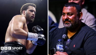 A side-by-side of Moses Itauma and Prince Naseem Hamed