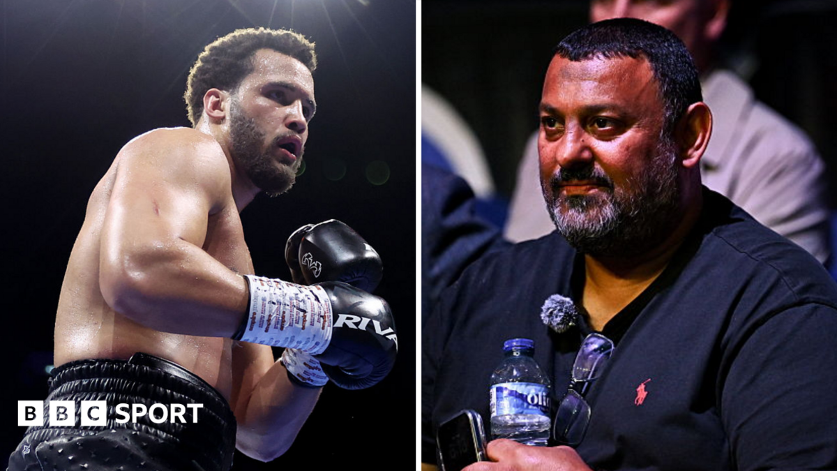 A side-by-side of Moses Itauma and Prince Naseem Hamed