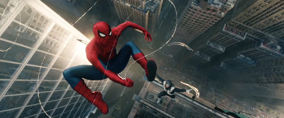 screengrab of 'spider man: brand new day'