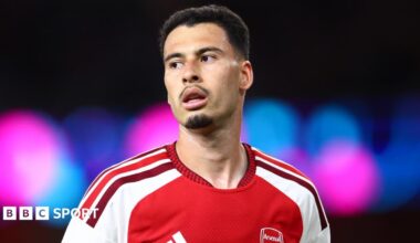 Arsenal's Gabriel Martinelli