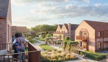 Emerging practice amn architects wins approval for Hants retirement village