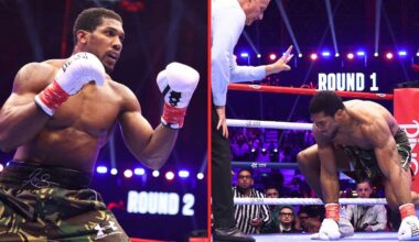 Kristian Prenga delivers verdict on claims that Anthony Joshua is ‘past his best’