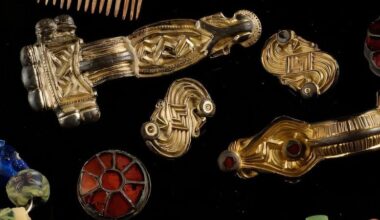 Artifacts From the Sixth Century Cemetery at Szeleste, Hungary