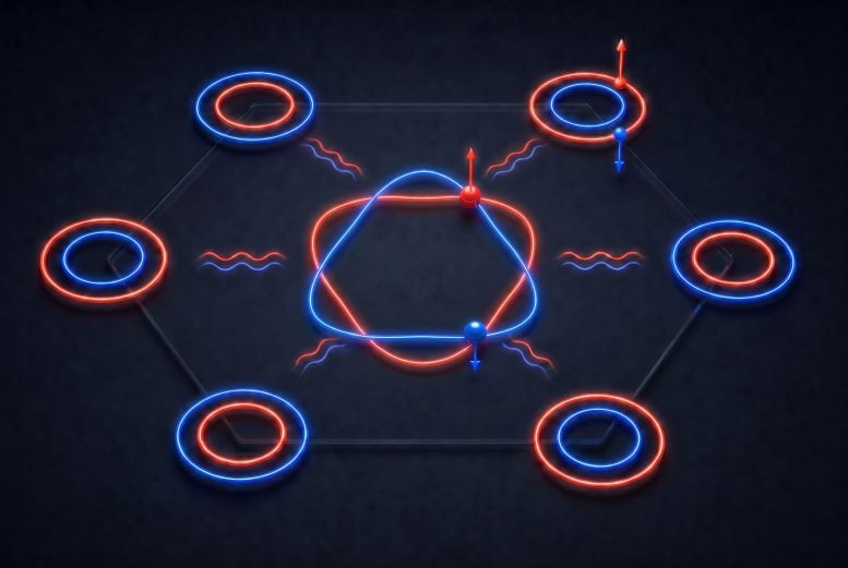 Artistic Illustration of a Superconductor’s Hidden Identity