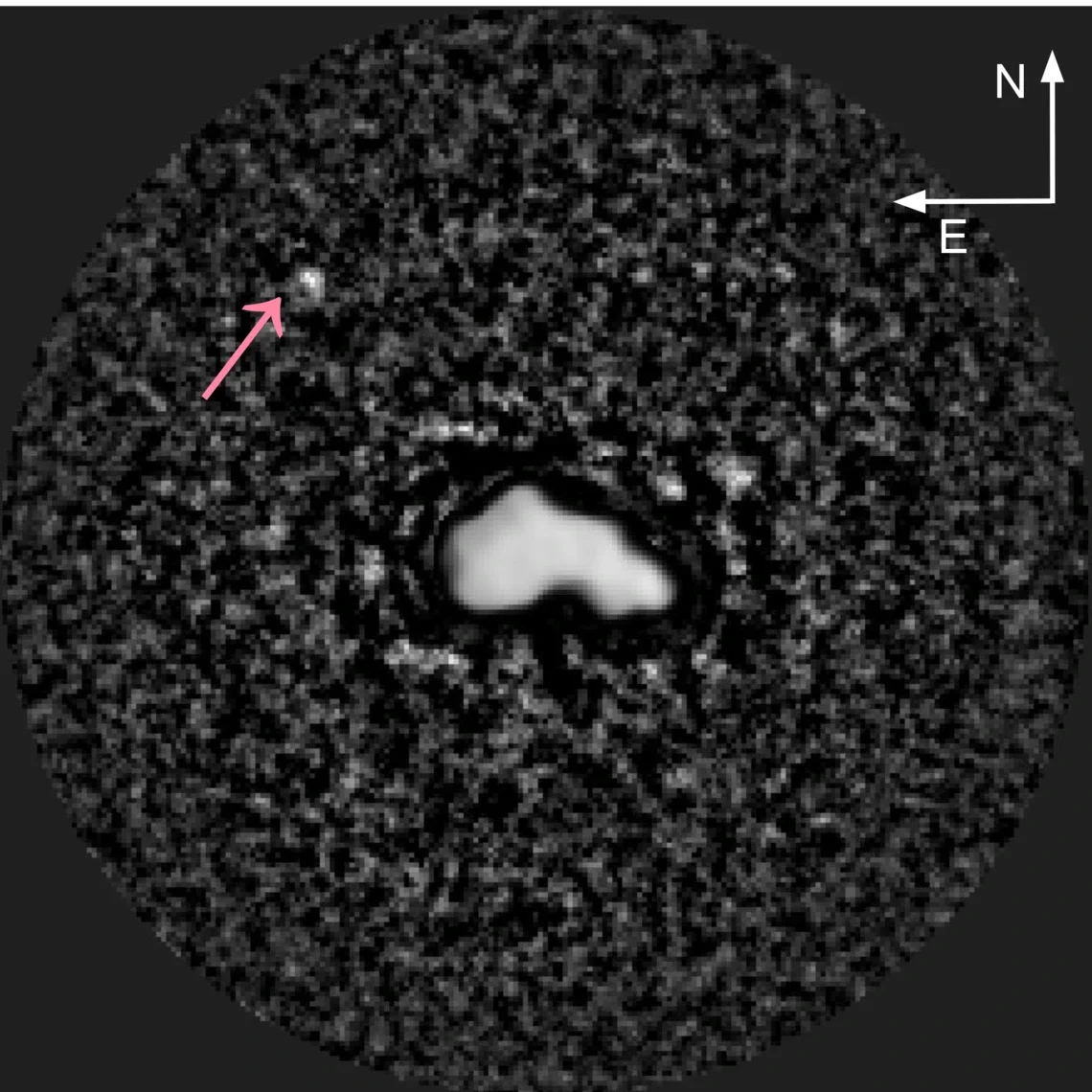 Asteroid Nysa and its tiny moon