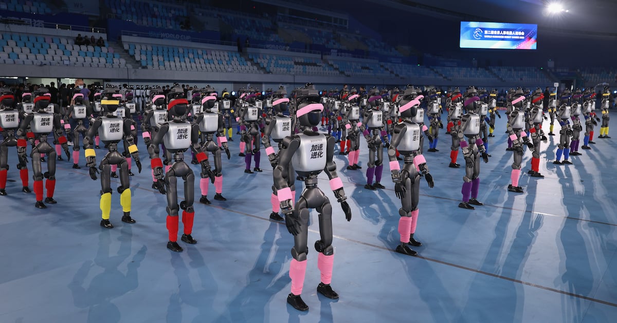 Don’t worry about athletes, the Robot Games showcases how they might replace the rest of us – The Irish Times