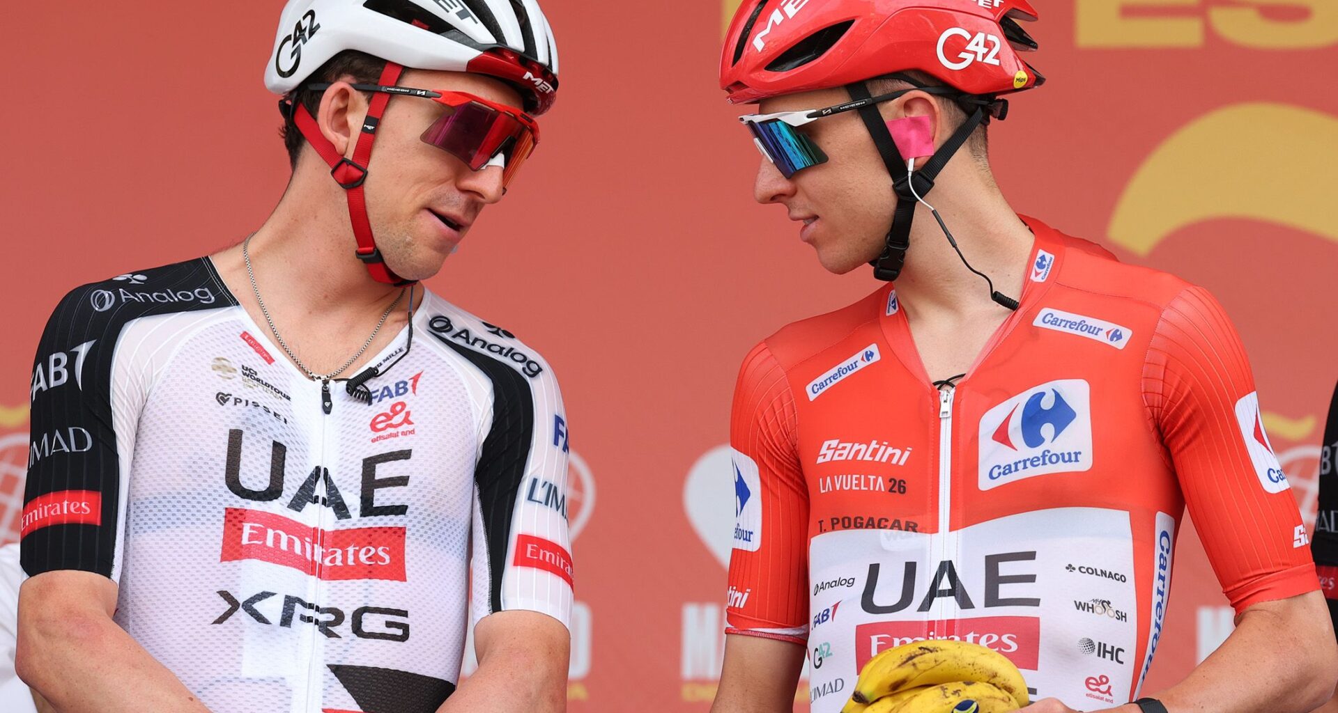 'I would like it to be a rest day' – Tadej Pogačar's teammate battling on with a cracked rib at the Vuelta a España