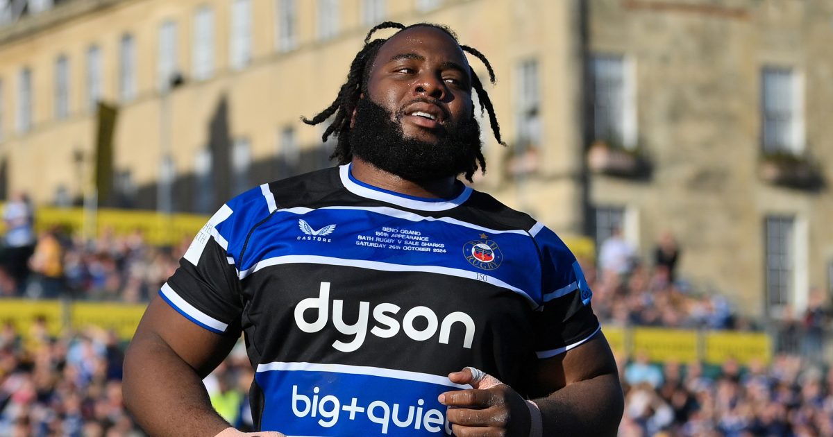Bath in battle to keep hold of England prop Beno Obano