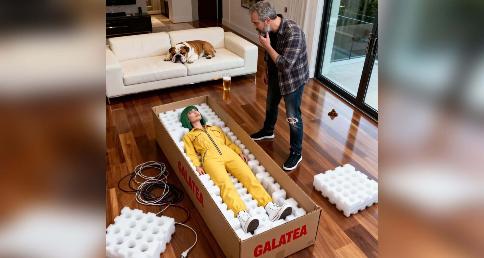 “It took far more than pressing a button,” says creator of controversial AI images shown at Belfast exhibition – and, honestly, I agree