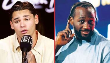 Ryan Garcia responds to Terence Crawford backing Conor Benn to beat him