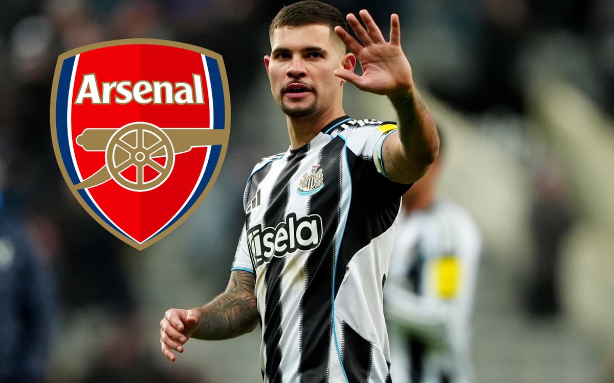 Bruno Guimaraes reacts after Newcastle respond to Arsenal bid - London Evening Standard