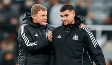 Bruno Guimaraes issues statement after Eddie Howe's exit in major Arsenal transfer hint