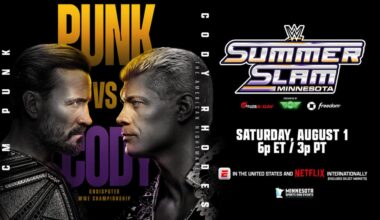 CM Punk vs Cody Rhodes WWE SummerSlam 2026 Night 1