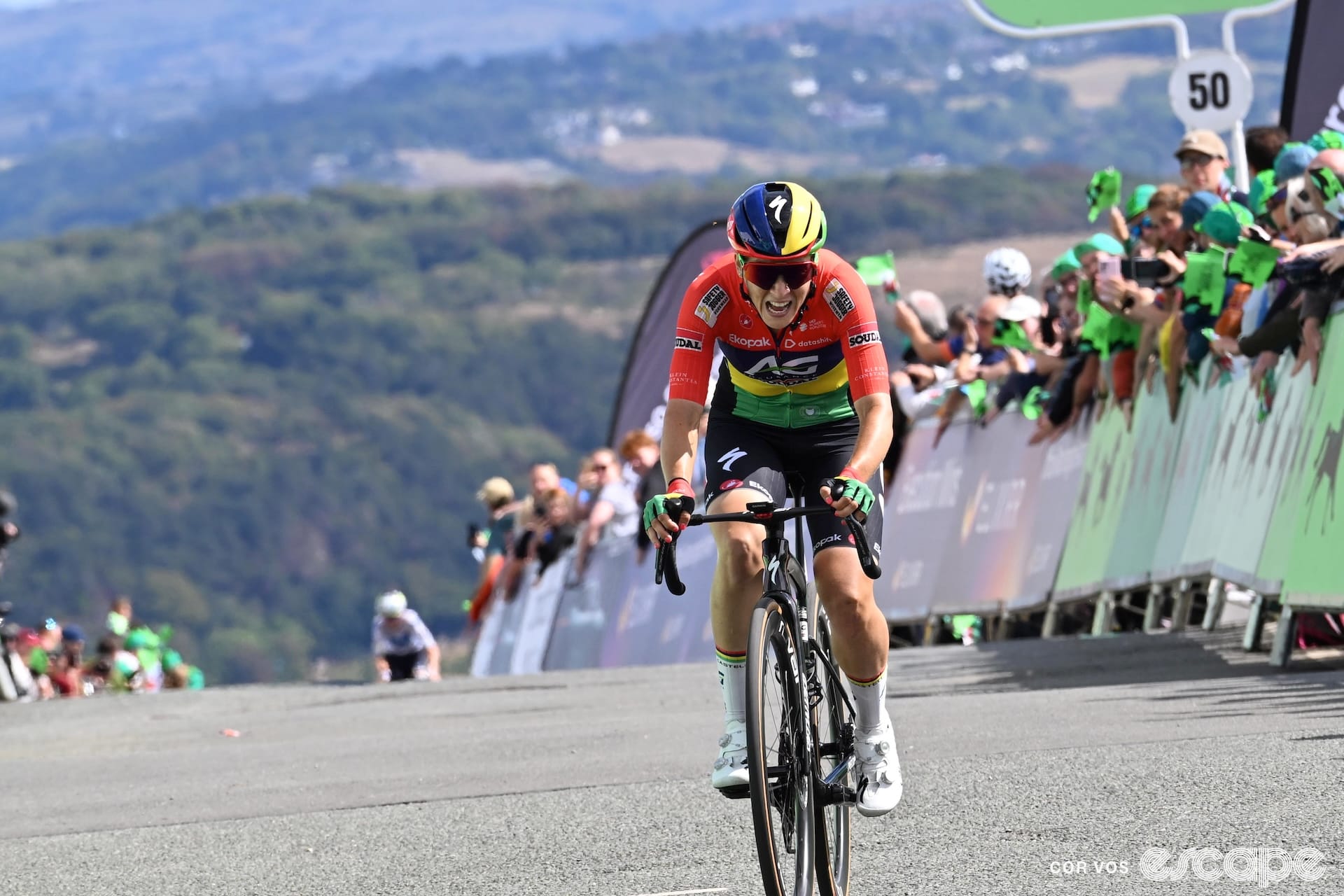 Kim Le Court-Pienaar's textbook Tour of Britain stage 3 victory