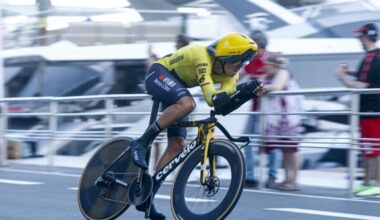 Top-ten finishes for Laporte and Van Aert in opening time trial Vuelta a España - Team Visma