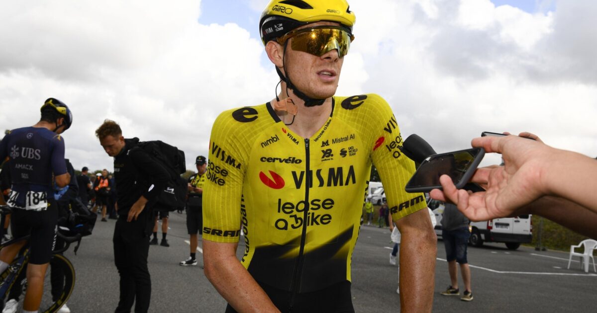 Attacking Team Visma | Lease a Bike misses out on result at Bretagne Classic - Team Visma