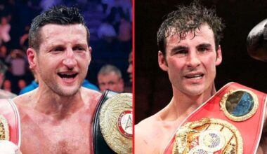 Carl Froch honestly rates Joe Calzaghe’s boxing ability out of 10