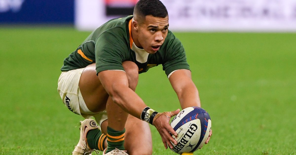 Where does Cheslin Kolbe rank in the elite goalkicking wingers' club?
