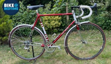 Cliff Shrubb with Columbus tubes Bike at Bedtime