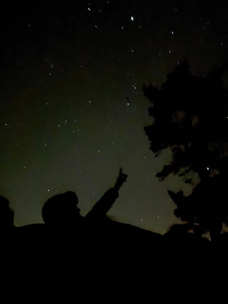 'It’s really beautiful to be out at dusk. You start to see the stars just as they come out,' says astronomy guide Aoibheann Lambe