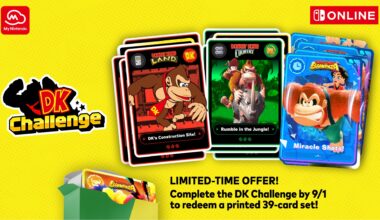 Nintendo reveals physical reward for completing the DK Challenge