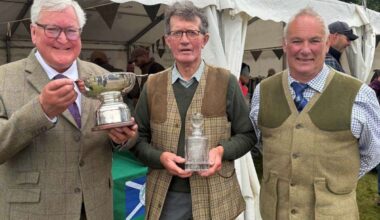 Septuagenarian honoured for his ‘remarkable’ one-man personal battle with Dava wildfire flames