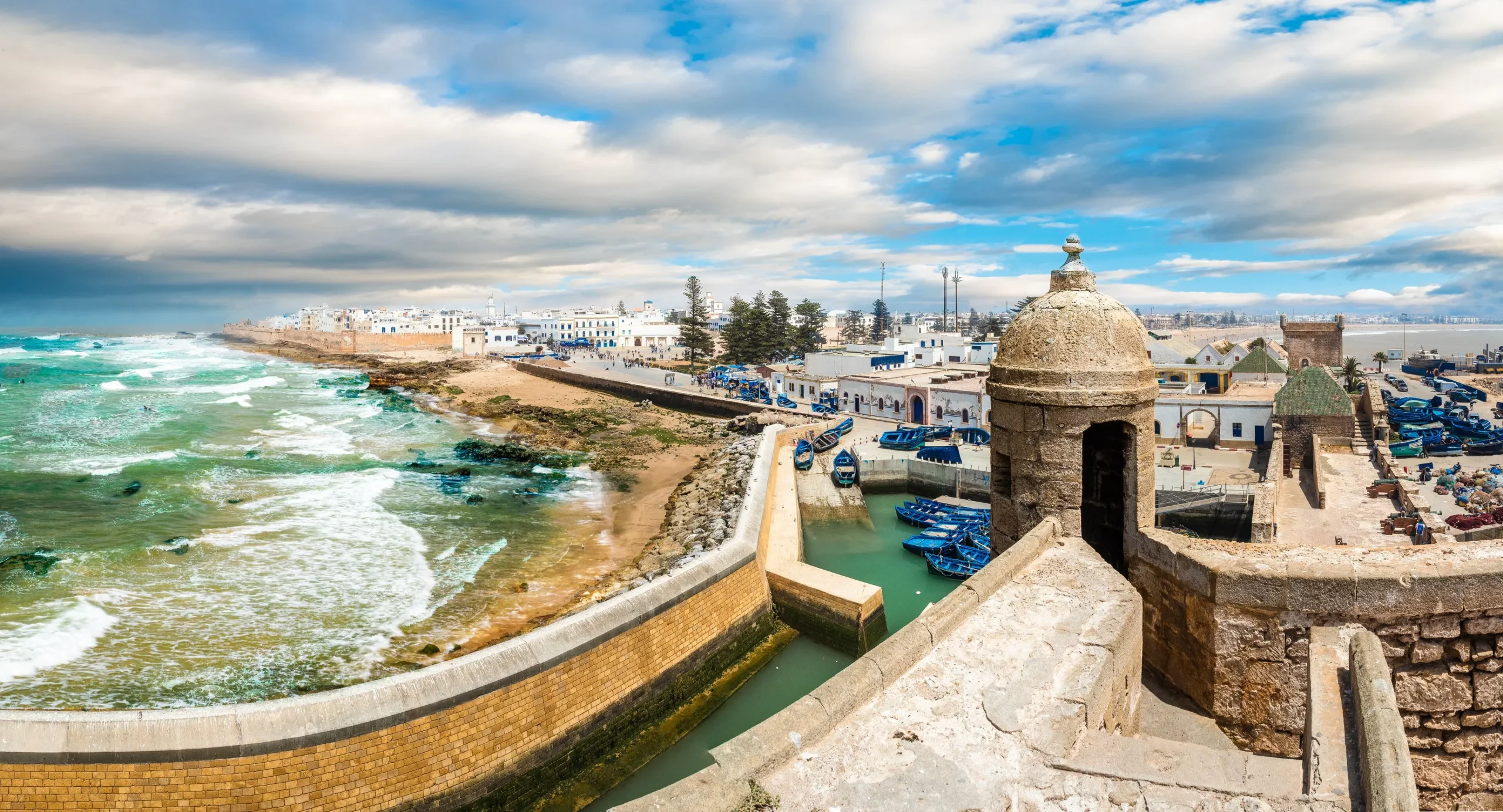 Where "The Odyssey" Was Filmed: The Architecture Behind Nolan's Troy 9 Essaouira Ramparts, Morocco