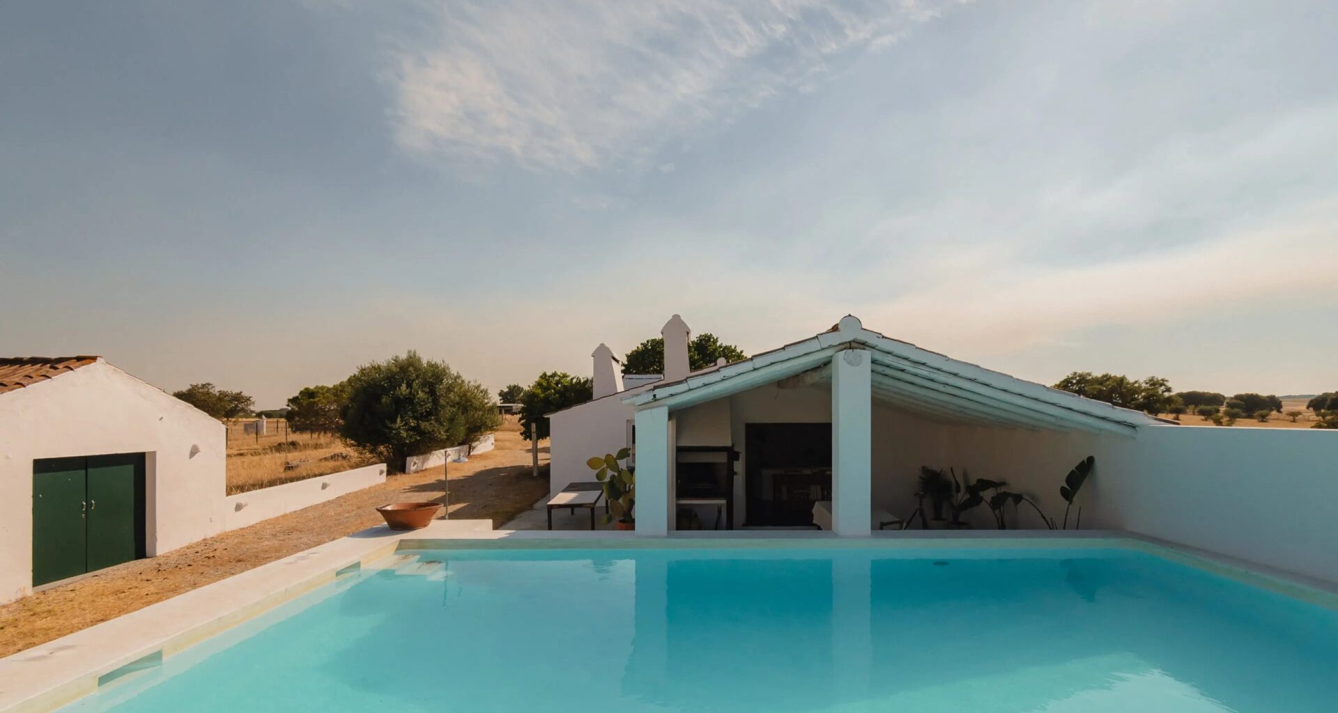 Explore a restored farmhouse near Evora, in Alentejo
