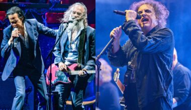 See Nick Cave & The Bad Seeds enjoying The Cure at Way Out West