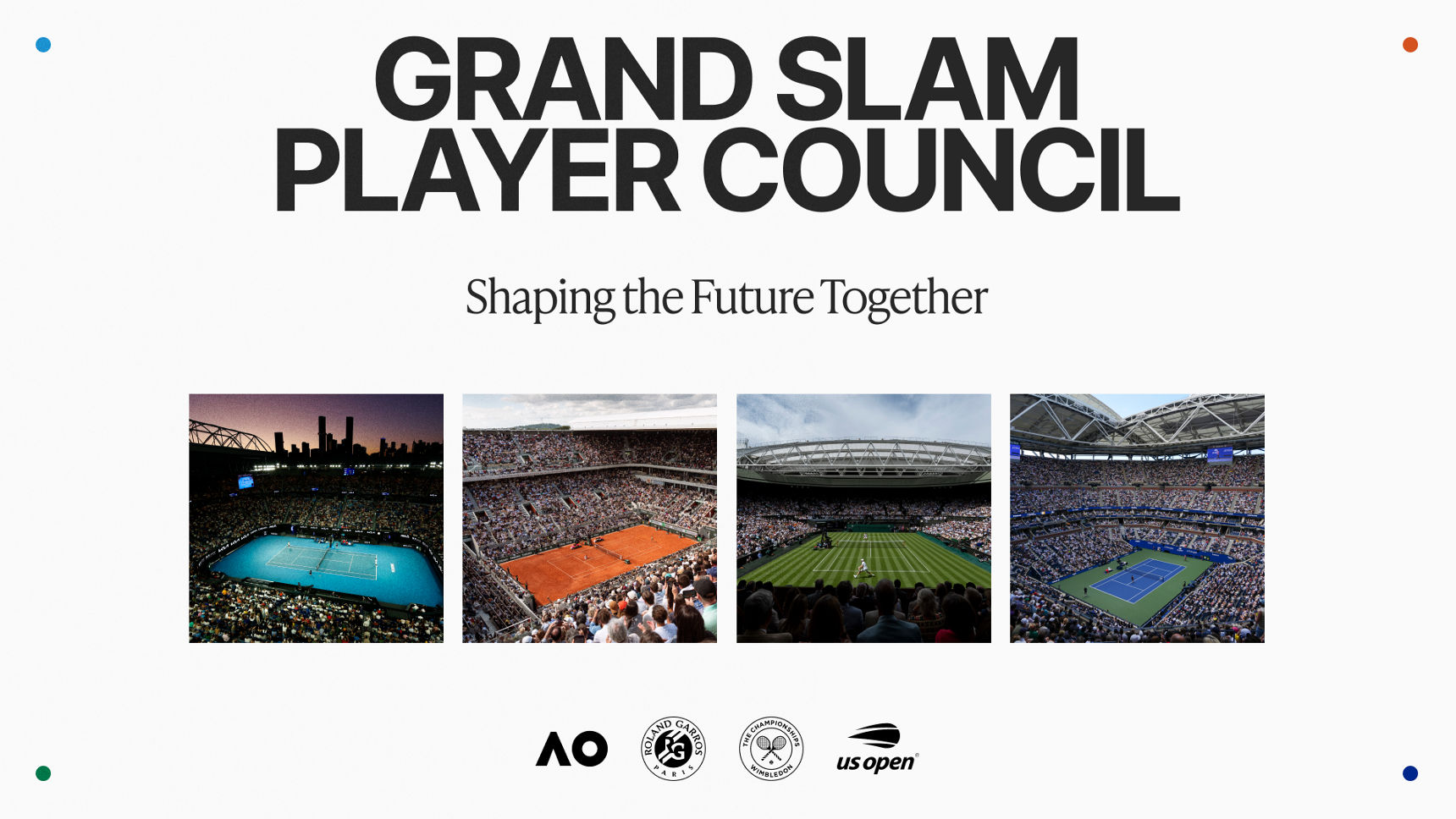 Grand Slams announce formation of a Grand Slam Player Advisory Council - Wimbledon