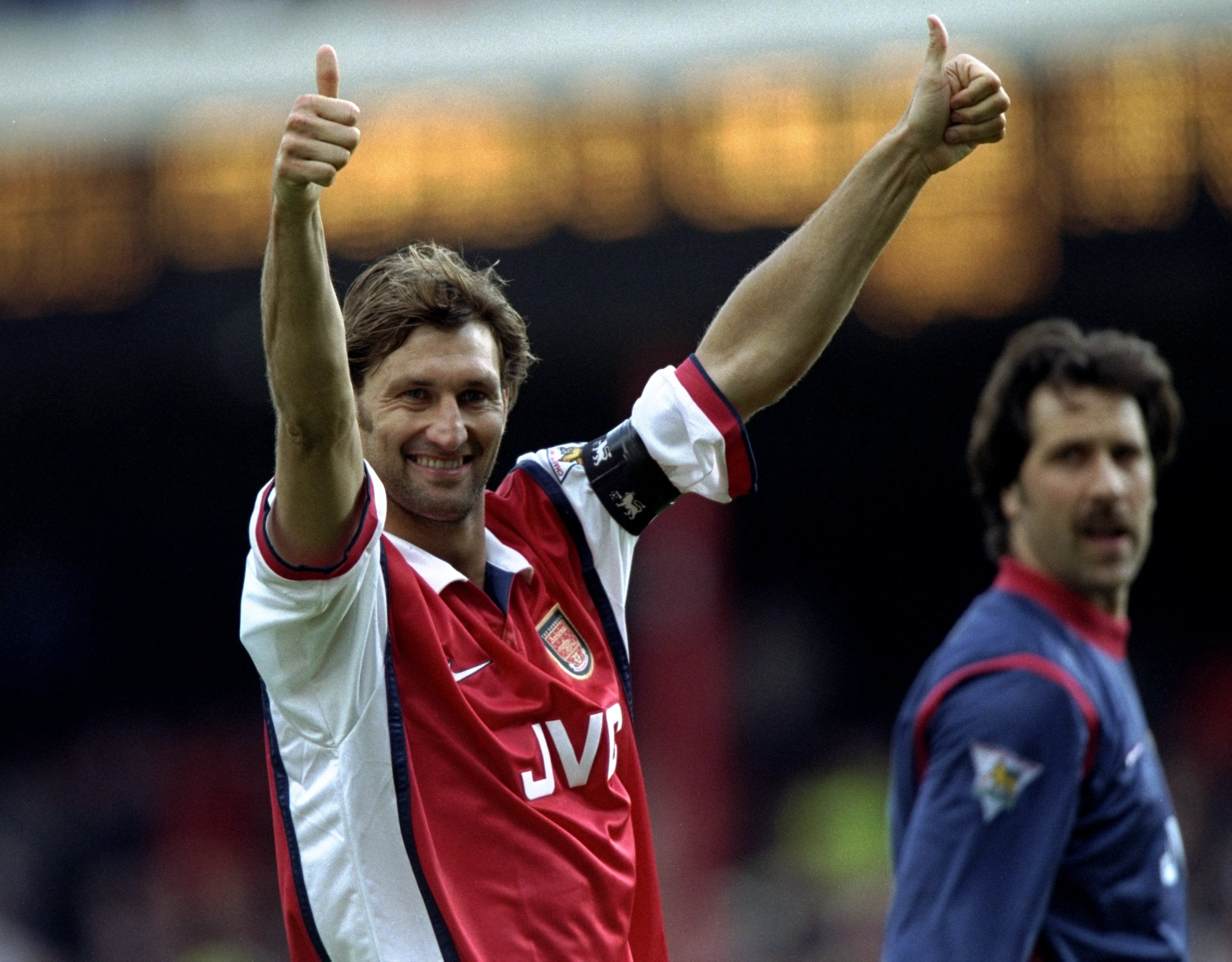 Arsenal and England star Tony Adams led a booze-soaked existence in the early Nineties