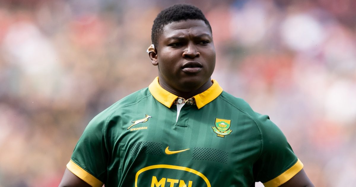 Fissler Confidential: European giants target Bok prop Ntuthuko Mchunu