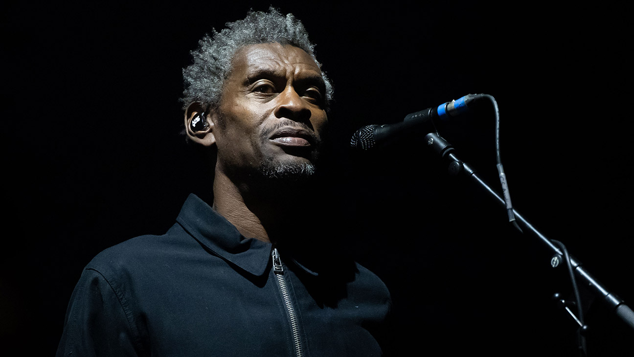 Grant Marshall of Massive Attack performs during the Act 1.5 concert at Clifton Downs on August 25, 2024 in Bristol, England.