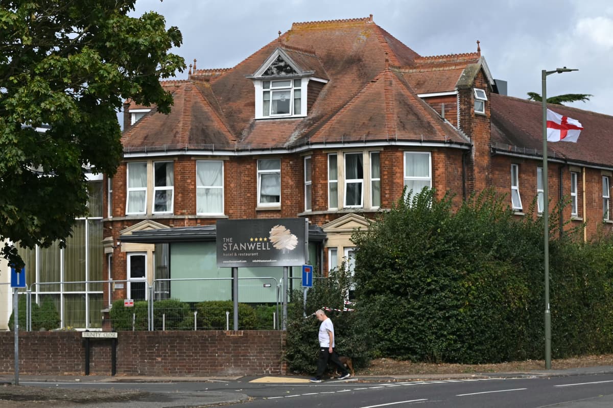Man fighting for life after stabbing at asylum hotel on edge of London - London Evening Standard