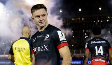 Uncertainty lingers around the future of Scotland's Fergus Burke at Saracens