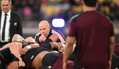 Jason Ryan likens All Blacks' scrum battle to '12 rounds of boxing'