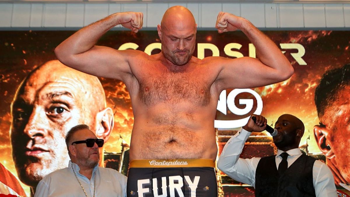 Tyson Fury's coach explains the real reason why he'll never look ripped like Anthony Joshua