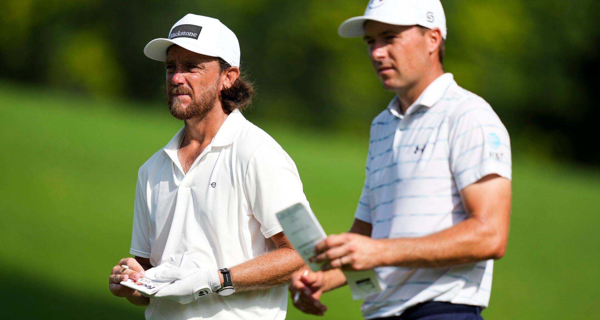 Tommy Fleetwood's response when asked how he found playing with Jordan Spieth at the FedEx St. Jude